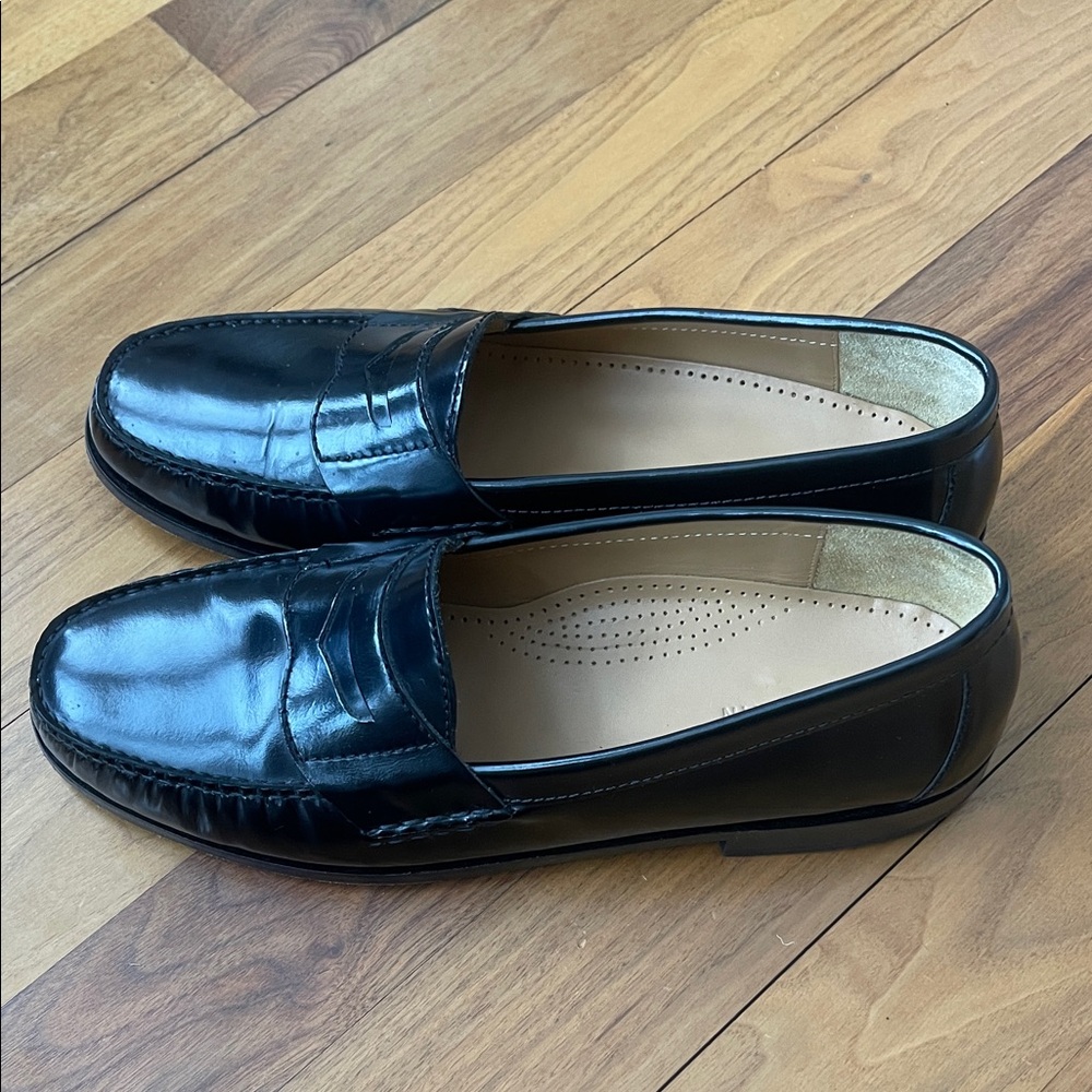 Cole Haan Black Pinch Penny Loafers - Size 11D - Picture 3 of 10